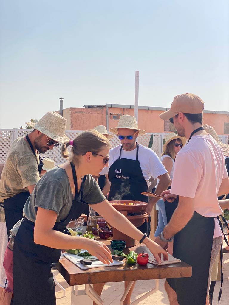 activity massages and cooking class Marrakech